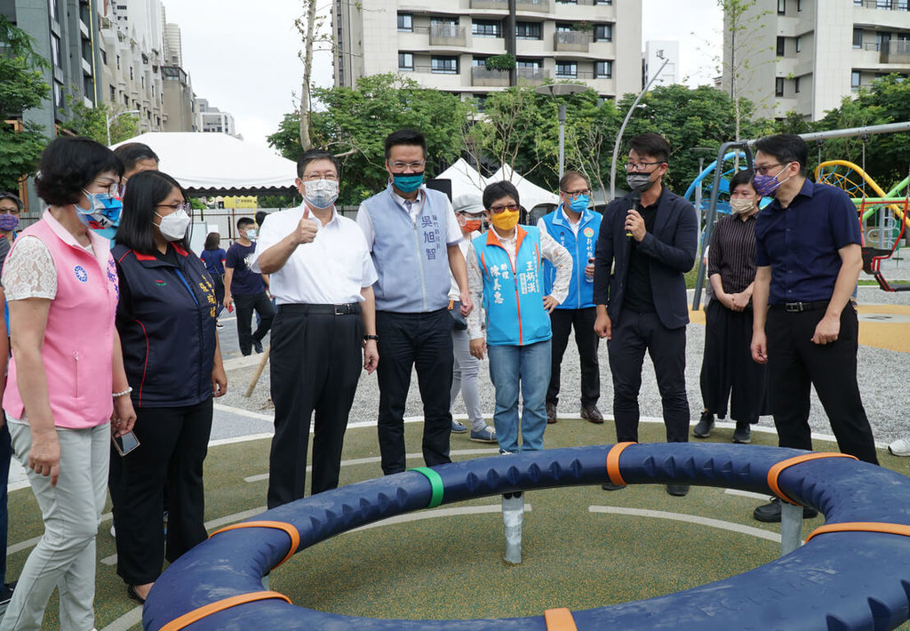 竹北興隆公園7/9開放 多元遊具增進五感體驗